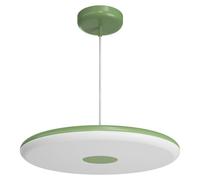 OSMONT ZET60068 ZETA ST2 FP Suspension en plastique, vert/blanc, indice de protection IP40, 3000 K, LED 38 W