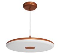 OSMONT ZET60070 ZETA ST2 FP Suspension en plastique, terracotta/blanc, indice de protection IP40, 3000 K, LED 38 W