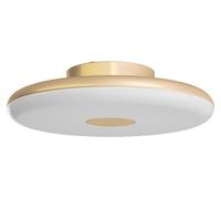 OSMONT ZET60506 ZETA 1 FP : plafonnier/applique murale en plastique, Golden Beach / Blanc, indice de protection IP40, 4000 K, LED 31 W