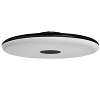 OSMONT ZET60514 ZETA 2 FP : plafonnier/applique murale en plastique, noir, indice de protection IP40, 4000 K, LED 38 W