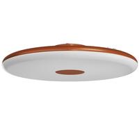 OSMONT ZET60522 ZETA 2 FP : plafonnier/applique murale en plastique, terracotta/blanc, indice de protection IP40, 4000 K, LED 38 W