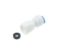 Osmose inverse 1/4 "OD tuyau Tube à filetage femelle raccord de tuyau en plastique connecteur rapide for filtre à eau RO robinet à col de cygne