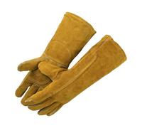 OSNIYAW Gants de soudage en cuir, résistants à la chaleur, outils de protection, sûrs, pratiques pour le traitement du matériel, utilisation de sécurité de soudure