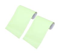 OSOLADY 2 Pièces Film Phosphorescent Autoadhésif en Pet Vert Clair pour Décoration Voiture et Coque Téléphone, Applications DIY Polyvalentes Effet Lumineux L'obscurité, pour Projets