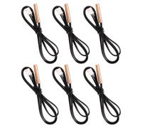 OSOLADY 6 Pièces Capteur de Température Précis pour Air Climatisé avec Thermistance en Cuivre 10k, Sonde de Climatiseur Facile à Installer pour Ambiance Estivale et Contrôle de