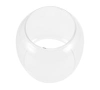 OSOLADY Abat-jour et Design Rétro Charmant en Verre Rond pour Lampe à Pétrole Intérieur, Remplacement du Globe de Lanterne Vintage Distribution de Lumière Uniforme