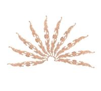 OSOLADY Appliques de Meubles en Bois Sculpté 10 Pièces Non Peintes