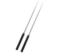 OSOLADY Baguettes à Sushi Japonaises Design Pratique et Élégant en Acier Inoxydable , Légères et Résistantes 1 Paire pour Usage à Domicile Restaurant