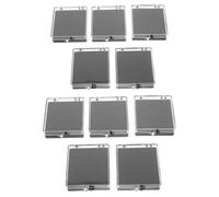OSOLADY Boîte de Rangement Plastique pour Badges et Médailles avec Mousse Absorbante et Couvercle Rabattable, Lot de 10 Pièces pour Protection et Présentation Élégante