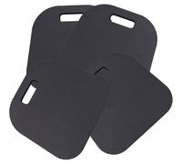 OSOLADY Coussins de Genoux de Jardinage 4pcs en Eva Portable, Tapis de Sol Noir Extra Épais pour Protéger Les Genoux Lors du Jardinage Peinture