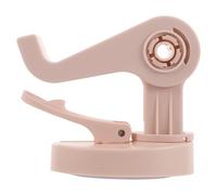 OSOLADY Dévidoir de ruban adhésif pivotant avec ventouse - Dévidoir de bureau flexible avec bras rotatif - Base antidérapante et réglable à 360° pour bureau ou école (rose)