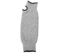 OSOLADY Manchon Anti-coupure Résistant Aux Coupures En HPPE Taille Unique Gris Léger Protection Avant-bras Pour Travail De Jardinage Et Sécurité 5 Niveaux Textile Élastique