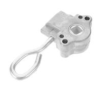 OSOLADY Mécanisme D'enroulement pour Store de Magasin en Acier et Aluminium Manivelle Argentée, Conception Gain de Place pour Protection Météo en Usage Commercial