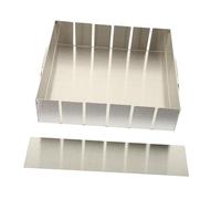 OSOLADY Moule à Nougat pour Fabrication de Bonbons et Pâtisseries, Matériau Antiadhésif, Dimensions Pratiques pour Découpe et Cuisson à Domicile