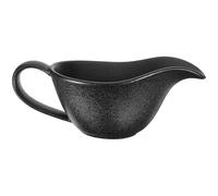 OSOLADY Saucière en Porcelaine Noire Multifonctionnelle Bol Mélangeur à Bec Verseur, Facile à Nettoyer, pour Tapas et Sauces Cuisine
