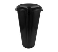 OSOLADY Seau pour bac à shampoing portable de 15 L/507 oz avec couvercle - Seau de récupération d'eau pour bacs à shampoing mobiles sur pied - Idéal pour les salons de coiffure et les