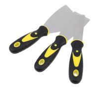 OSOLADY Spatule pour Imprimante 3d en Acier Inoxydable Manche en Caoutchouc, Outil Sûr à Bords Arrondis pour Retirer Stickers et Nettoyer Plateforme D'impression