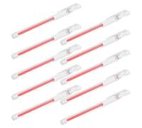 OSOLADY Stylo de Positionnement pour Tatouages Waterproof Rouge en Plastique, Lot de 10pcs Facile à Utiliser et Résistant la Déformation, pour Marquage Précis Peau