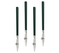 OSOLADY Stylos à Encre Accessoires Dessin Professionnel pour Artistes Lot de 4 pour Lignes Fines en Alliage Vert, Design Ajustable pour Tracer des Bordures Droites Couleur Aléatoire