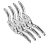 OSOLADY Taquet de Corde de Store métal 4 pièces Crochet de positionnement pour Enrouleur de Cordon Rideau Usage Domestique et Professionnel