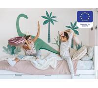 Osomhome Stickers Muraux Enfants Motif: Dinosaures (198x100cm) - Autocollant Mural - Decoration Chambre Bebe - Deco Chambre Enfant Fille & Garcon - Arbre, Brachiosaurus os3254
