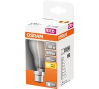 Osram Ampoule Led Standard Verre Dépoli 4w=40 B22 Chaud
