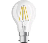 Osram Ampoule LED Star à filament clair, culot B22d, 4000K, remplacement 40W, 1-pack