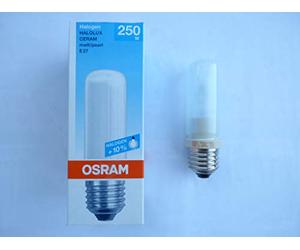 Osram 64480IM - Ampoule E27 Halolux ceram 250W tube Dépolie Double Enveloppe 4200lm 2000h