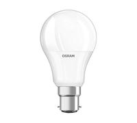 OSRAM Ampoule LED B22d, Couleur Température Blanc chaud 2700 K, Efficacité 8,50 W équivalent à 60 W, en Verre dépolie, Ampoule LED en forme Classique