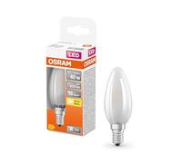 Osram Ampoule LED STAR bougie E14 4 W (équiv. 40 W) Blanc chaud 2700 K dépolie
