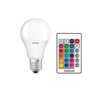 OSRAM BTE2 Ampoule LED STAR+ Std RGBW dép radiateur var 9W=60 E27 ch