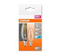 OSRAM Ampoule LED | Culot: E14 | Blanc froid | 4000 K | 4 W | équivalent à 40 W | LED Retrofit CLASSIC B