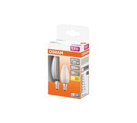Osram Ampoule LED Flamme Verre Dépoli 2,5W E14 250 lm 2700K Chaud Boîte 2