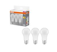 OSRAM Lot de 3 Ampoules LED E27 standard dépolie 14 W équivalent à 100 W blanc chaud