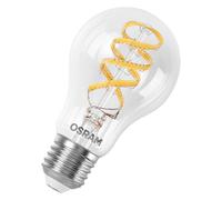 Osram Ampoule LED SMART+, forme d'ampoule A40 RGBW E27, filament, compatible Matter, contrôlable via application, multicolore, connexion Wi-Fi, 2 700-6 500 K