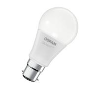 Osram Ampoule LED SMART+, forme d'ampoule A60 RGBW B22D, compatible avec Alexa et Google Home, blanc réglable, multicolore, Wi-Fi, design à filament