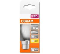 Osram Ampoule Led Sphérique Verre Dépoli 4w=40 B22 Chaud
