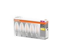 Osram ampoules LED flamme E14 4 W - lot de 5