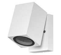 Osram Applique d'extérieur ENDURA Classic Cube ADJ WALL, blanc, culot GU10 (max 35W), peut être équipée d'une lampe normale ou intelligente, tête orientable, protection IP44