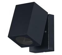 Osram Applique d'extérieur ENDURA Classic Cube ADJ WALL, noire, culot GU10 (max 35W), peut être équipée d'une lampe normale ou intelligente, tête orientable, protection IP44
