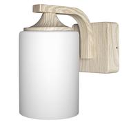 OSRAM Applique ENDURA Classic, décor bois, E27, IP43, boîtier en aluminium, diff