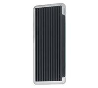 Osram Applique extérieure Gris foncé, blanc chaud, 3000 K, IP54, | ENDURA® Style Striped, Outdoor Lighting (Special), Gris foncé, 25000 h, pack de 1