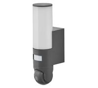 Osram Applique extérieure SMART+ avec caméra HD pilotable, détecteur de mouvement et contrôle WiFi, protection IP44, pour entrée et terrasse
