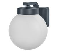 OSRAM Endura Classic LED Applique murale Erda, douille E27, IP54, aluminium gris foncé, compatible Smart+