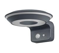 OSRAM Applique murale solaire ENDURA Style Glow, deux anneaux lumineux contrôlab