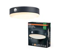 Osram Applique murale solaire ENDURA Style Tossa, lumière blanc chaud (3000K), capteur intégré, utilisable sans alimentation, durée de combustion jusqu'à huit heures, protection IP44, noir