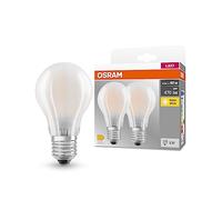 OSRAM LED Base Classic A 40 Filament 4,2 W 827 Frosted E27 - Lampes LED socle E27