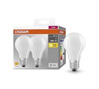 Osram Base Classic A GLFR 60 lampe à LED avec base E27, forme de piston, double pack, 6,5 W, 806lm, 2700k, lumière blanche chaude, développement à faible chaleur, longue durée de vie