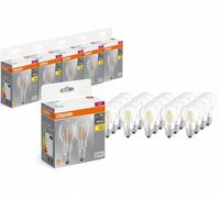 Osram BASECLA40 - Ampoule LED Filament E27 4W Économe en Énergie (Pack de 20)