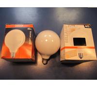 OSRAM BELLALUX GLOBE G120 E27 40W Blanc Doux | Lampe Globale Opale Ø 120Mm
